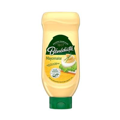 Bénédicta Mayonnaise Nature en Flacon, 585g