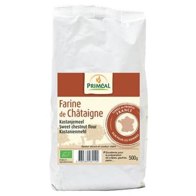 Priméal Farine de châtaigne bio, 500g