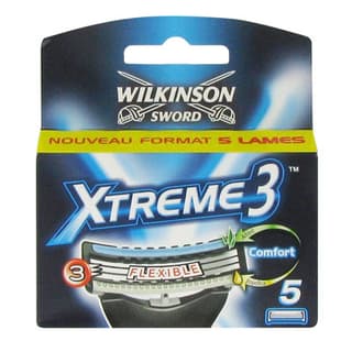Wilkinson Lames de rasoir flexible xtreme3, 5 pièces