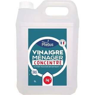 Phébus Vinaigre de nettoyage 14°, 5L