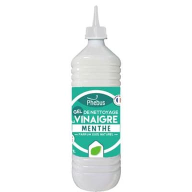 Phébus Vinaigre de nettoyage en gel parfum menthe 14°, 1L