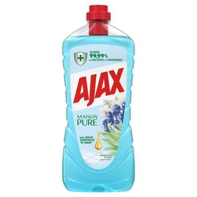 Ajax Nettoyant Ménager Maison Pure Fraîcheur Fleurs de Sureau, 1,25L