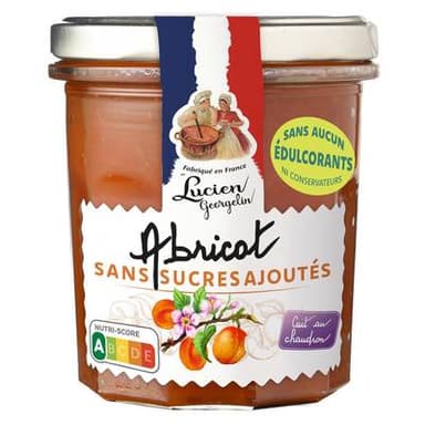 Lucien Georgelin Préparation Abricots sans sucres ajoutés, 320g