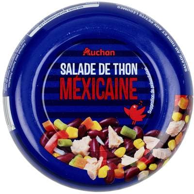 Auchan Salade mexicaine au thon, 250g