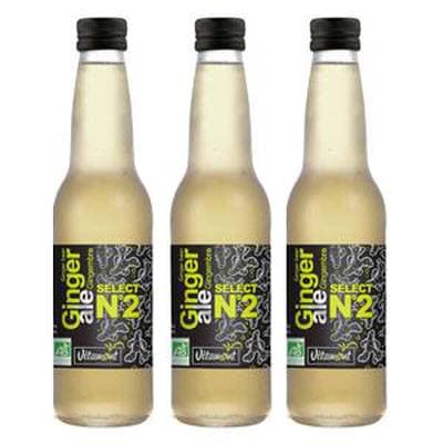 Vitamont Ginger Ale BIO, Lot de 3x33cl