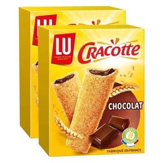 Lu Cracotte chocolat, Lot de 2x200g