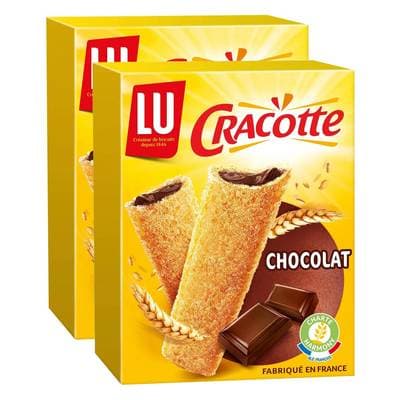 Lu Cracotte chocolat, Lot de 2x200g