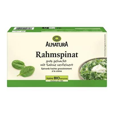 Alnatura - Epinards à la crème Bio, épicés