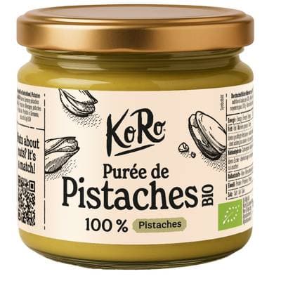 Koro Pâte à tartiner Crème de pistache vegan, 180g