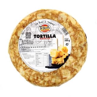 Tegusta Tortilla Espagnole Nature, 3/4 Parts - 500g