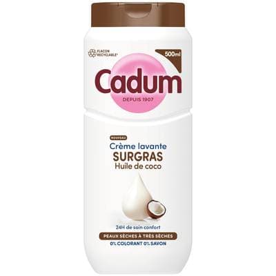 Cadum Crème douche à l'huile de coco, 500ml