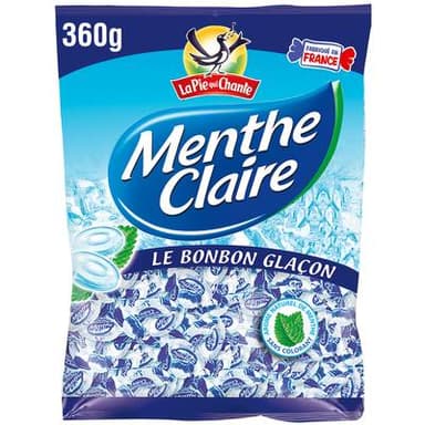 La Pie qui Chante Menthe claire - Le bonbon glaçon, 360g