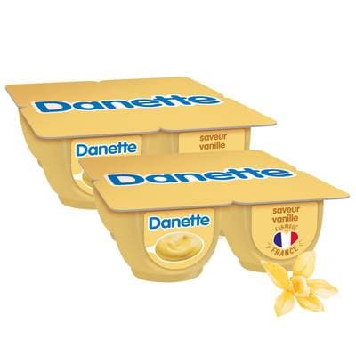 Danette Crème Dessert Vanille, Lot de 2 - 4x125g