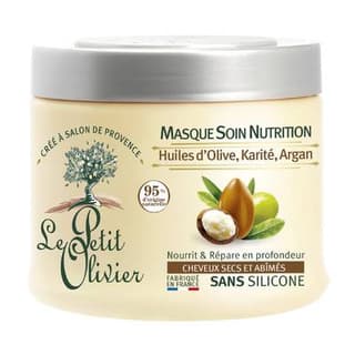 Le petit Olivier Masque Nourrissant Olive Karité Argan, 330ml