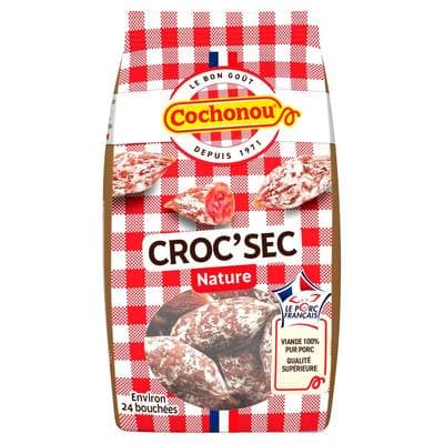 Cochonou Saucisson Croc'Sec Nature, 200g