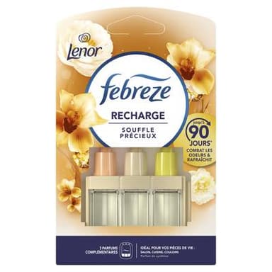 Febreze Désodorisant Recharge Souffle Précieux, 1 recharge