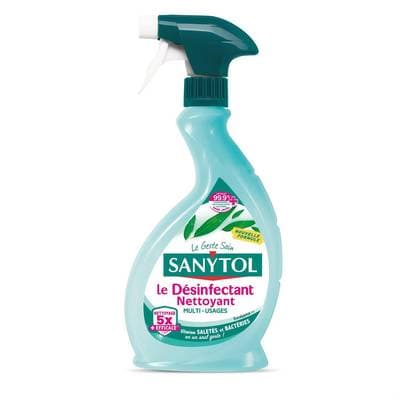 Sanytol Spray Nettoyant Multi Usages Eucalyptus, 500ml