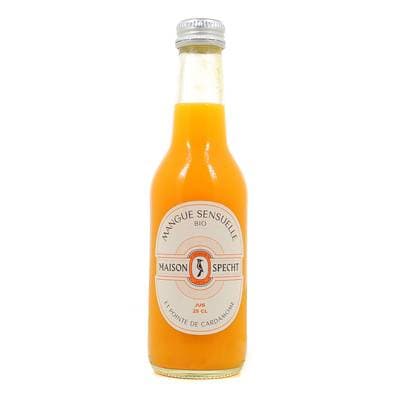 Maison Specht Jus de Mangue Sensuelle et Pointe de Cardamome, Bio, 25cl