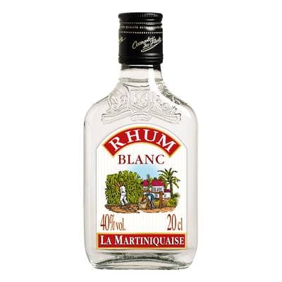 La Martiniquaise Rhum blanc 40°, 20cl