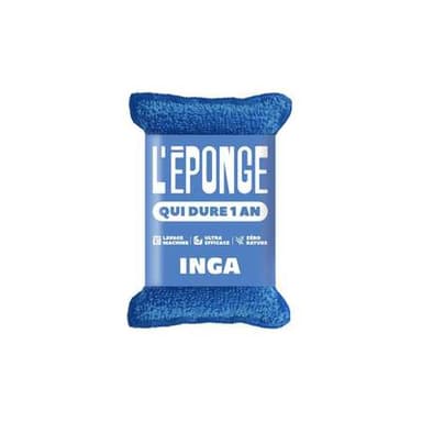 Inga Éponges lavante bleue, 1 éponge