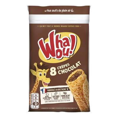 Whaou - 8 Crêpes au chocolat