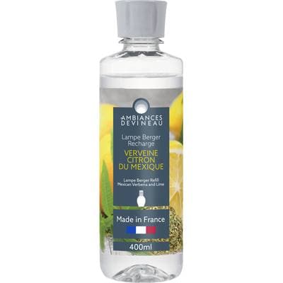 Ambiances Devineau Recharge lampe Berger verveine citron du Mexique, 400ml
