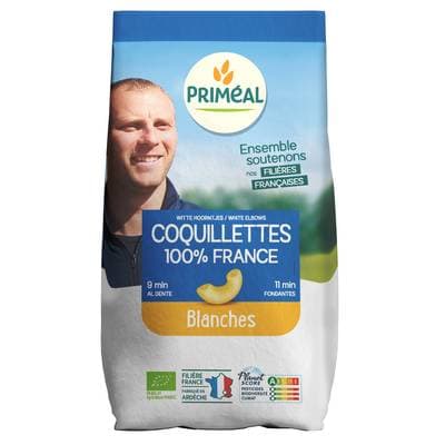 Priméal Coquillettes, bio, 500g