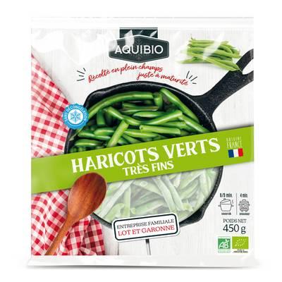 Aquibio - Haricots Verts très fins Bio
