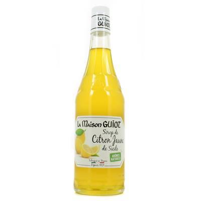 3265261231601 - Maison Guiot - Sirop citron jaune de sicile 