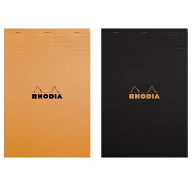Rhodia Un Bloc-notes A4 21x29,7 cm petits carreaux N°18, 160  pages