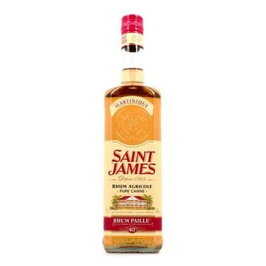 Saint James Rhum paille 40°, 70cl