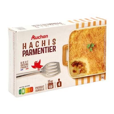 Auchan Hachis parmentier, 1kg