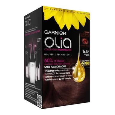 Garnier - Olia Coloration cheveux Chocolat glacé 5.15, Chocolat glacé 5.15
