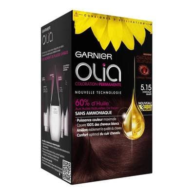 Garnier - Olia Coloration cheveux Chocolat glacé 5.15, Chocolat glacé 5.15