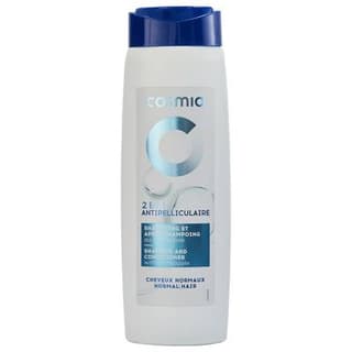 COSMIA Shampooing et après-shampooing 2 en 1 antipelliculaire, 400ml