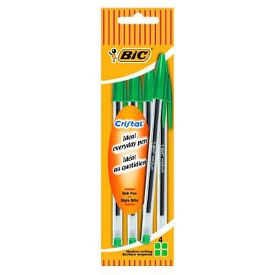 0070330125001 - Bic - Stylos bille cristal vert