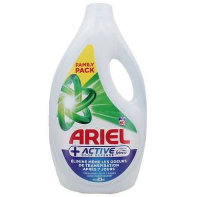 Ariel Lessive Liquide Active Odor Defense, 2,7L