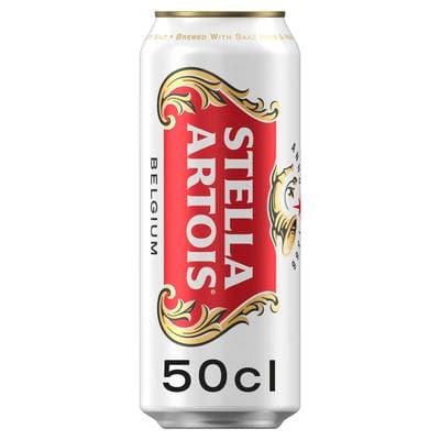 Stella Artois Bière blonde 5,2°, 50cl