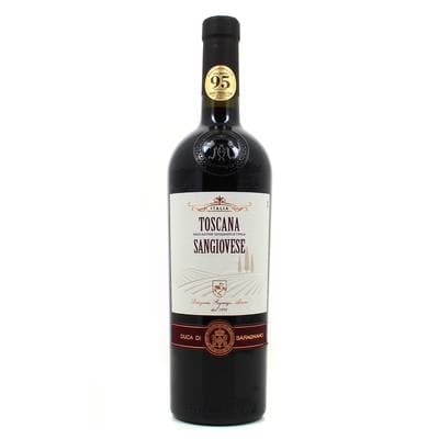 Italie Sangiovese Di Toscana rouge, 75cl