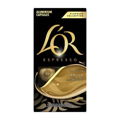 L'or Espresso - Expresso saveur vanille  x10