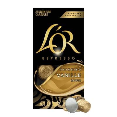 L'or Espresso Expresso saveur vanille  x10, 10 capsules