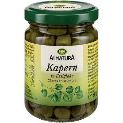 Alnatura Câpres en Saumure Bio, 90g