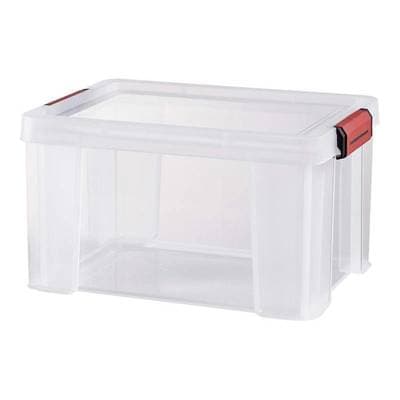 Clip & store Bac de rangement 17L transparent, 17L