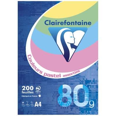 Clairefontaine Ramette A4 21x29,7 cm color soft, 200  feuilles