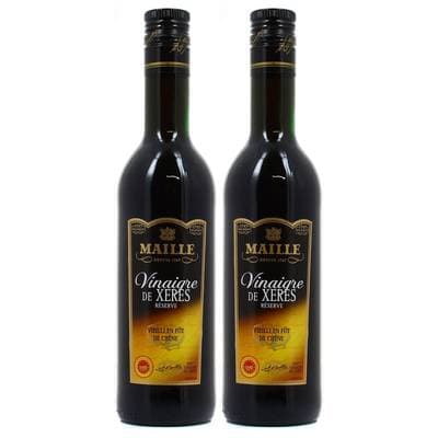 Maille Vinaigre de Xérès 7%, Lot de 2x50cl