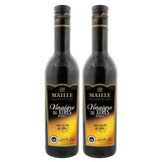 Maille Vinaigre de Xérès AOP en bouteille, Lot de 2x50cl