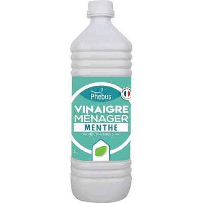Phébus Vinaigre ménager menthe Mlti-Usages 9,5°, 1L