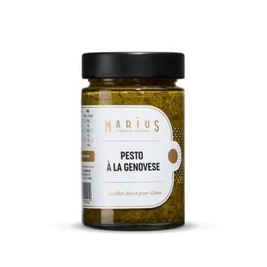 Marius, L'Épicerie Inspirée Sauce Pesto à la Genovese, 180g