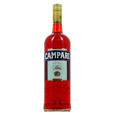 Campari Apéritif amer parfumé aux écorce d'orange, 70cl
