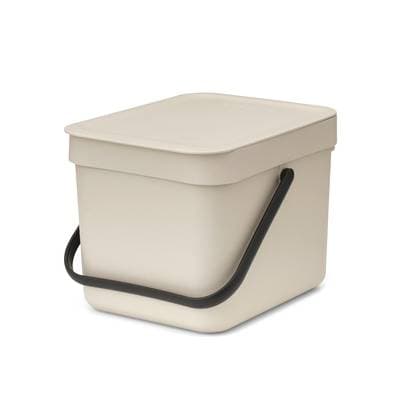 Brabantia Poubelle Sort & Go 6 L - Soft Beige